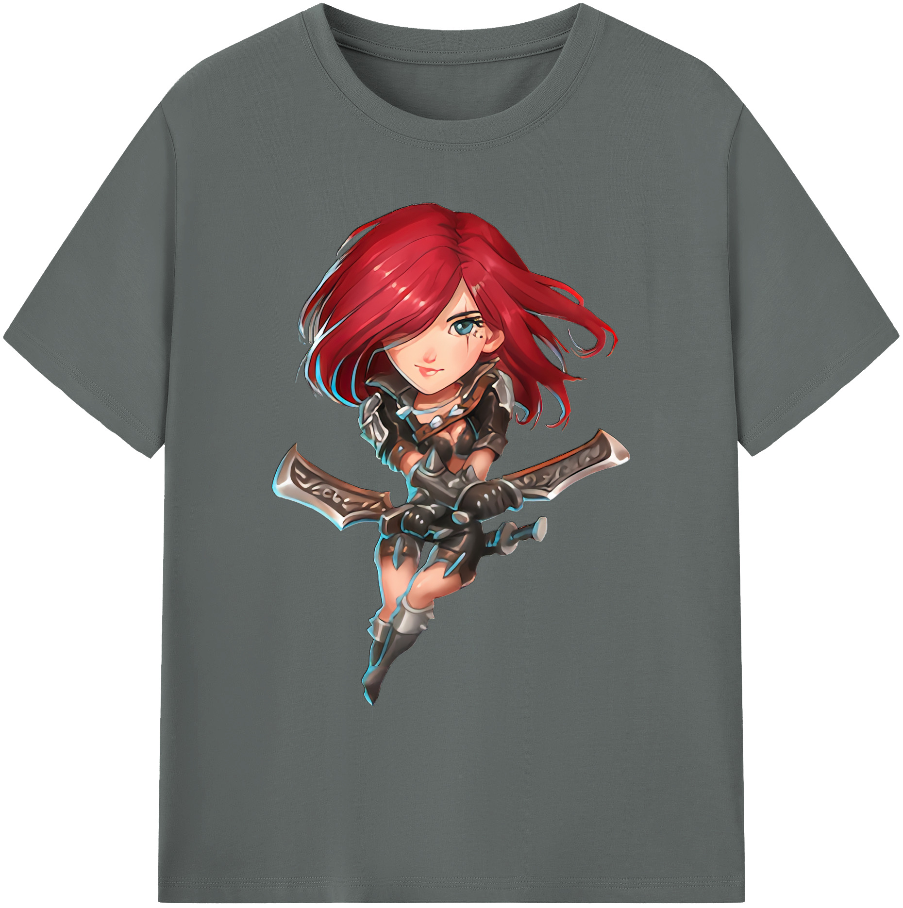 リーグ・オブ・レジェンド League of Legends LOL 綿100％ メンズ半袖Tシャツ｜肌触りやわらか＆通気性